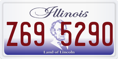 IL license plate Z695290