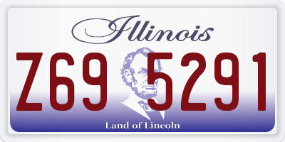 IL license plate Z695291