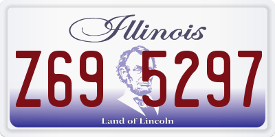 IL license plate Z695297