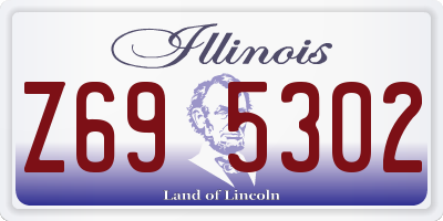 IL license plate Z695302