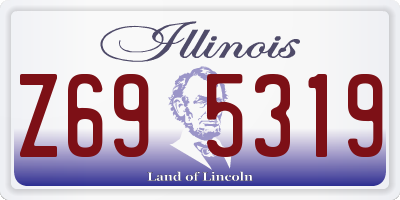 IL license plate Z695319