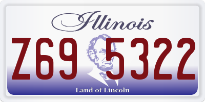 IL license plate Z695322
