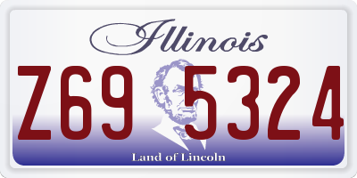 IL license plate Z695324