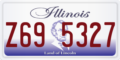 IL license plate Z695327