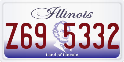IL license plate Z695332