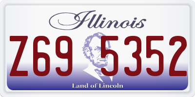 IL license plate Z695352
