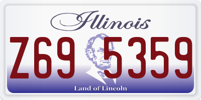 IL license plate Z695359