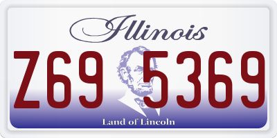 IL license plate Z695369