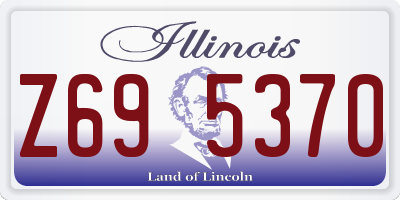 IL license plate Z695370