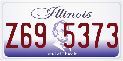 IL license plate Z695373
