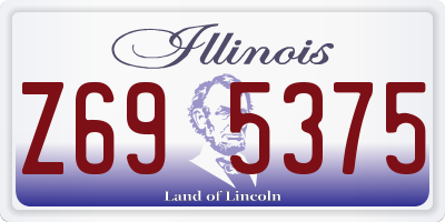 IL license plate Z695375