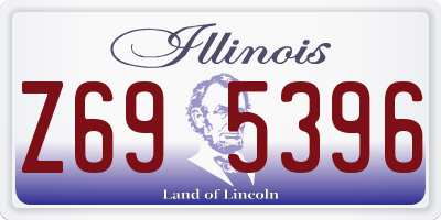IL license plate Z695396