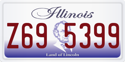 IL license plate Z695399