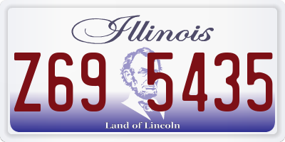 IL license plate Z695435