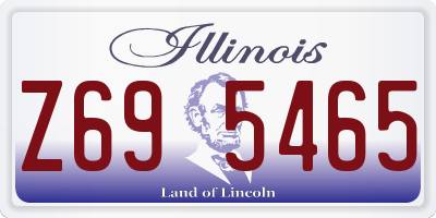 IL license plate Z695465