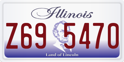 IL license plate Z695470