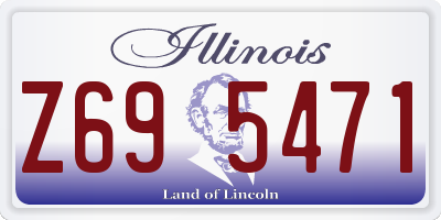IL license plate Z695471
