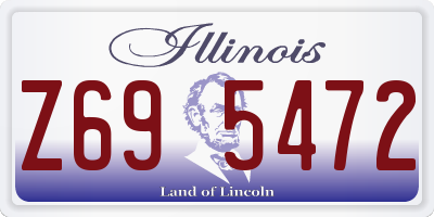 IL license plate Z695472