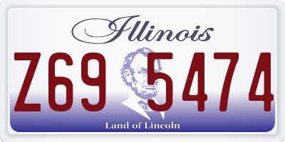 IL license plate Z695474