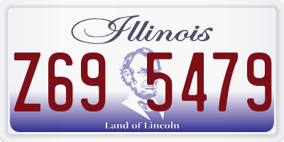 IL license plate Z695479