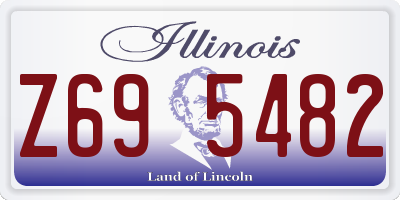 IL license plate Z695482
