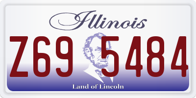 IL license plate Z695484