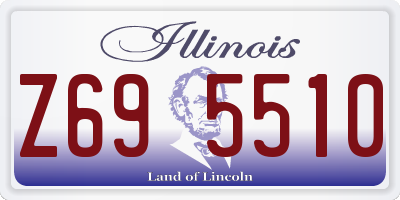 IL license plate Z695510