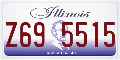 IL license plate Z695515