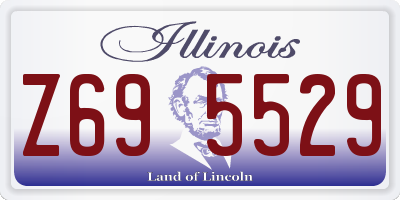 IL license plate Z695529