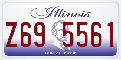 IL license plate Z695561