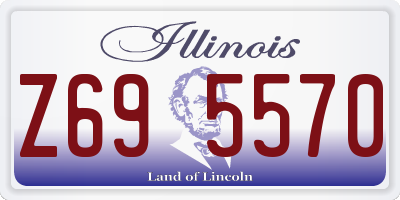 IL license plate Z695570