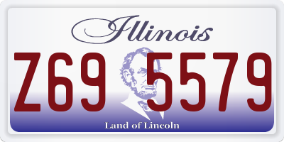 IL license plate Z695579