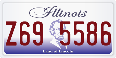 IL license plate Z695586