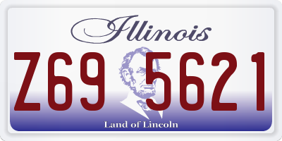 IL license plate Z695621