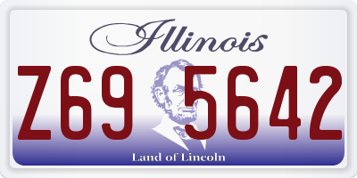 IL license plate Z695642