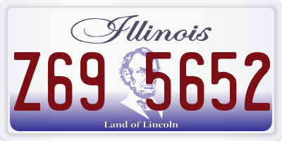 IL license plate Z695652
