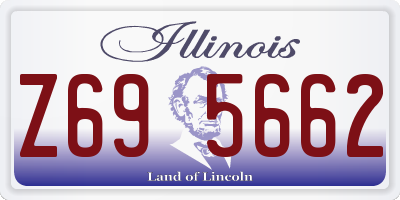 IL license plate Z695662