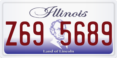 IL license plate Z695689
