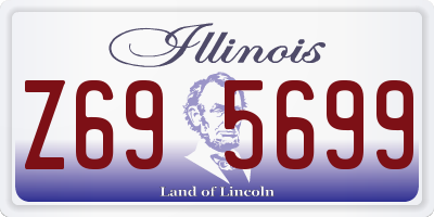 IL license plate Z695699