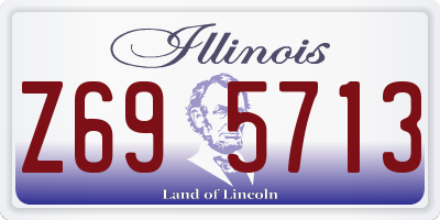 IL license plate Z695713