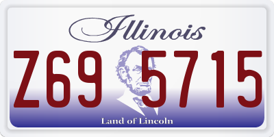 IL license plate Z695715