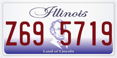 IL license plate Z695719