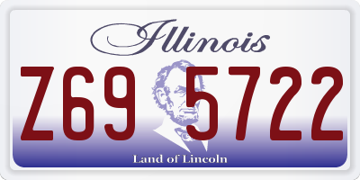IL license plate Z695722