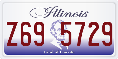 IL license plate Z695729