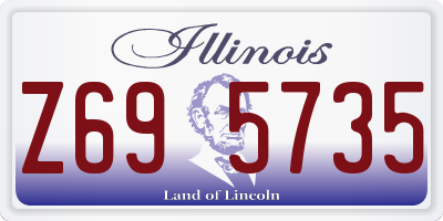 IL license plate Z695735