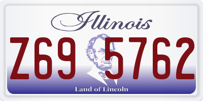IL license plate Z695762