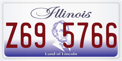 IL license plate Z695766