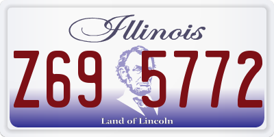 IL license plate Z695772