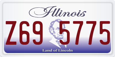 IL license plate Z695775