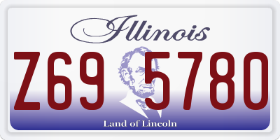 IL license plate Z695780
